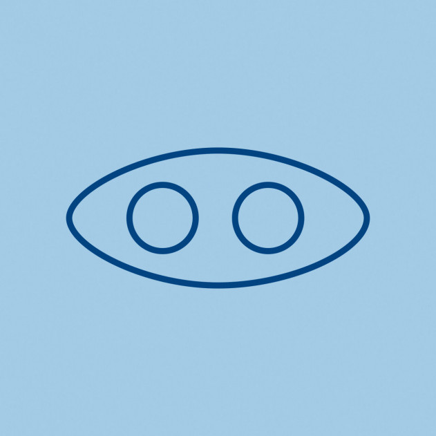 Icon: Ovales Dichtungselement für AMPHIBOX 2 × 20 mm