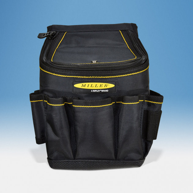 Miller Nylon Werkzeugtasche mit Reißverschluss und 13 Taschen