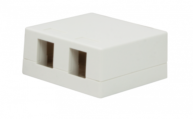 Mini-Verteilerfeld für 2 × RJ45